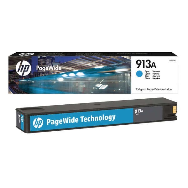 TINTA HP PAGEWIDE 913A CYAN