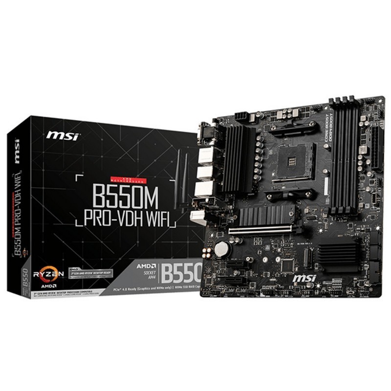 PLACA BASE MSI B550 PRO-VDH...