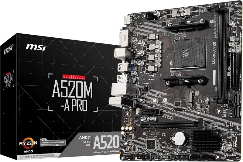 PLACA BASE MSI A520M-A PRO...