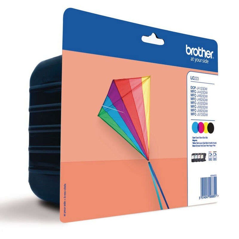 TINTA BROTHER LC223 PACK 4...