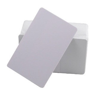 PACK TARJETA PVC WHITE 500...