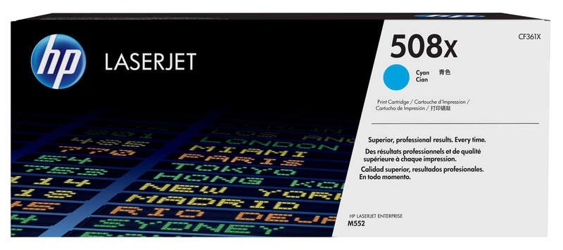 TONER HP CF361X CYAN 508X
