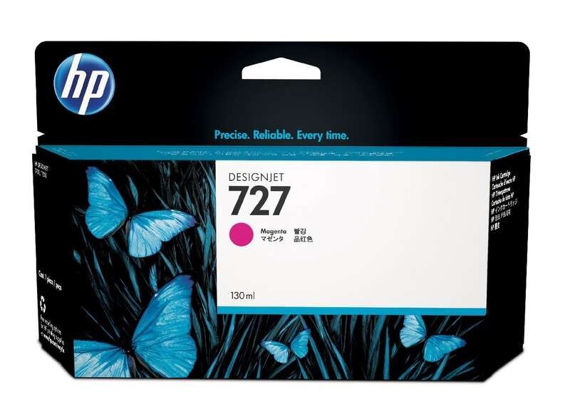 TINTA HP 727 B3P20A MAGENTA