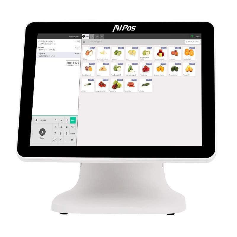 TPV AVPOS K5000 15 ALUMINIO...