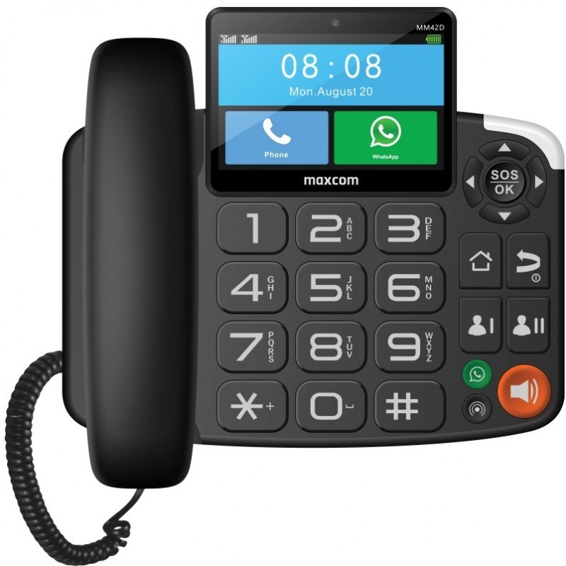 TELEFONO FIJO MAXCOM MM42D...