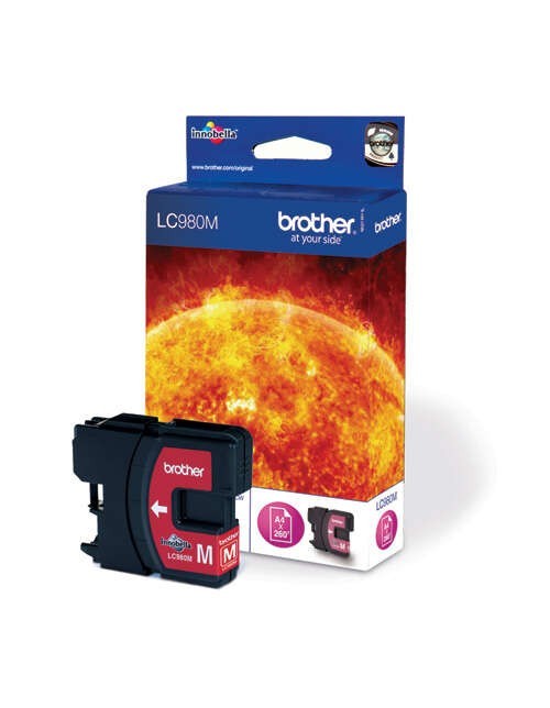 TINTA BROTHER LC980M MAGENTA